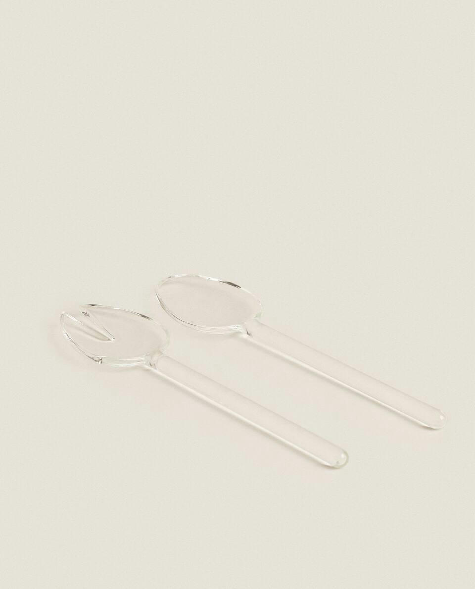 BOROSILICATE GLASS SERVER SET