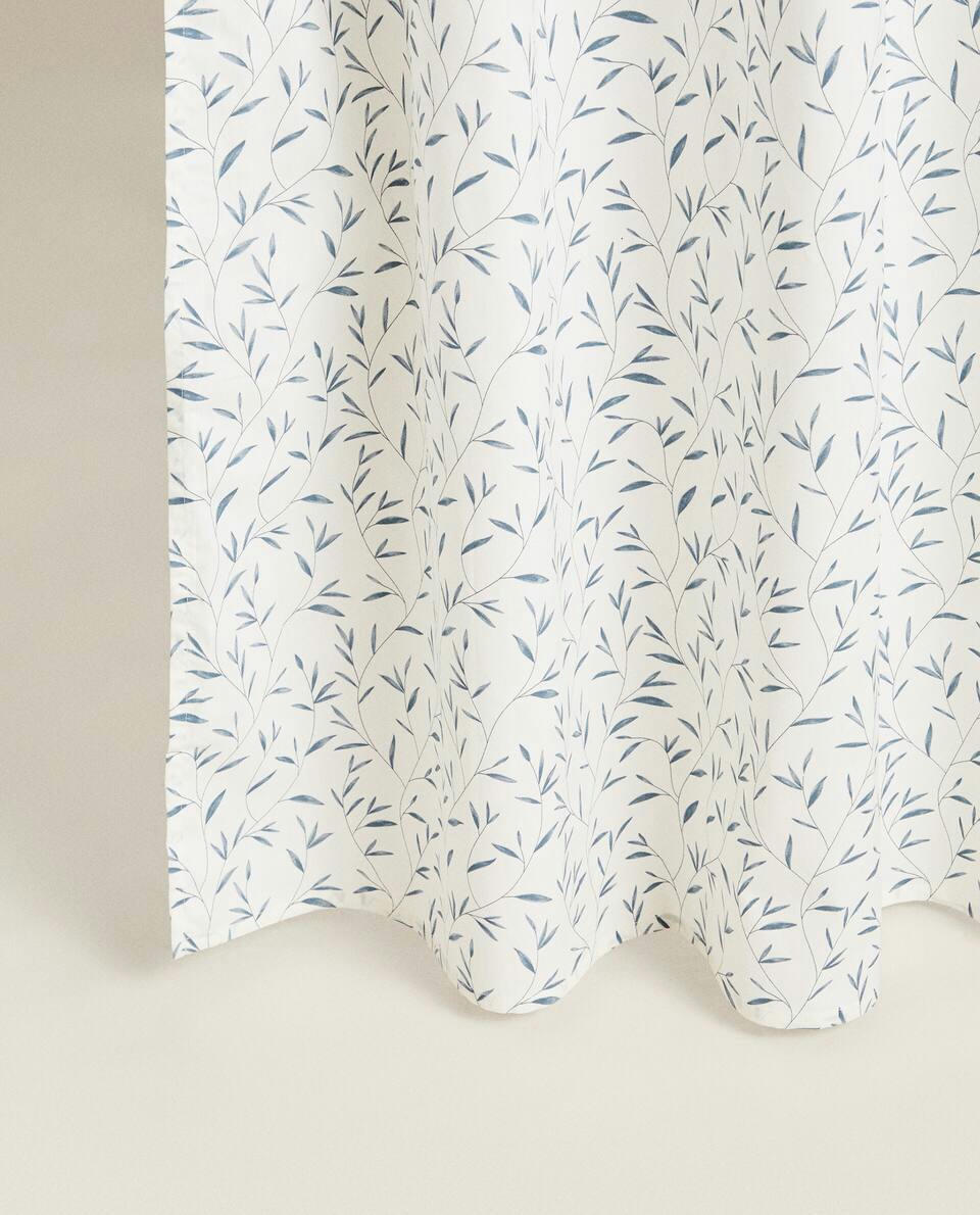 FLORAL SHOWER CURTAIN