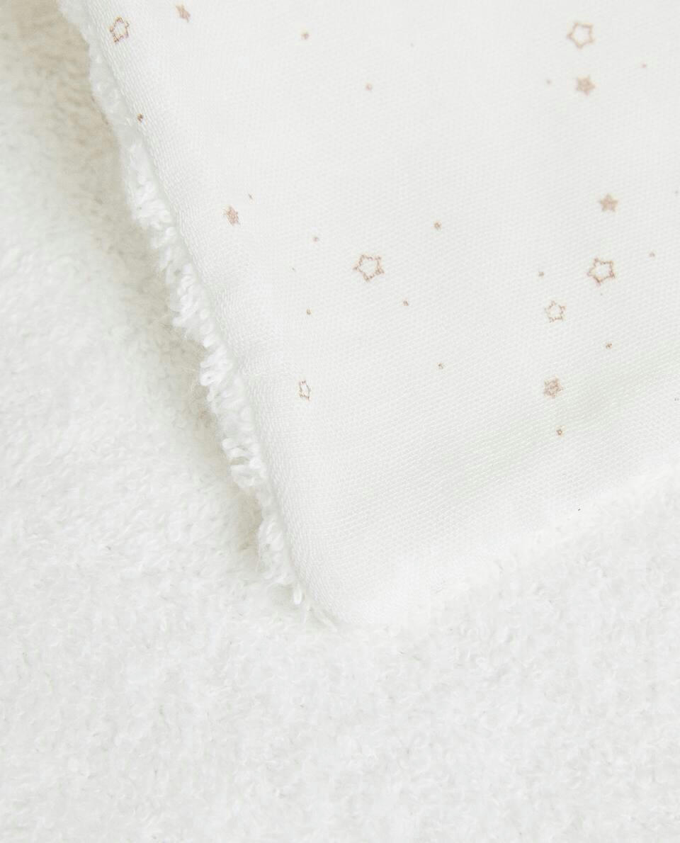 CHILDREN’S STAR PRINT MUSLIN CLOTH (PACK OF 3)