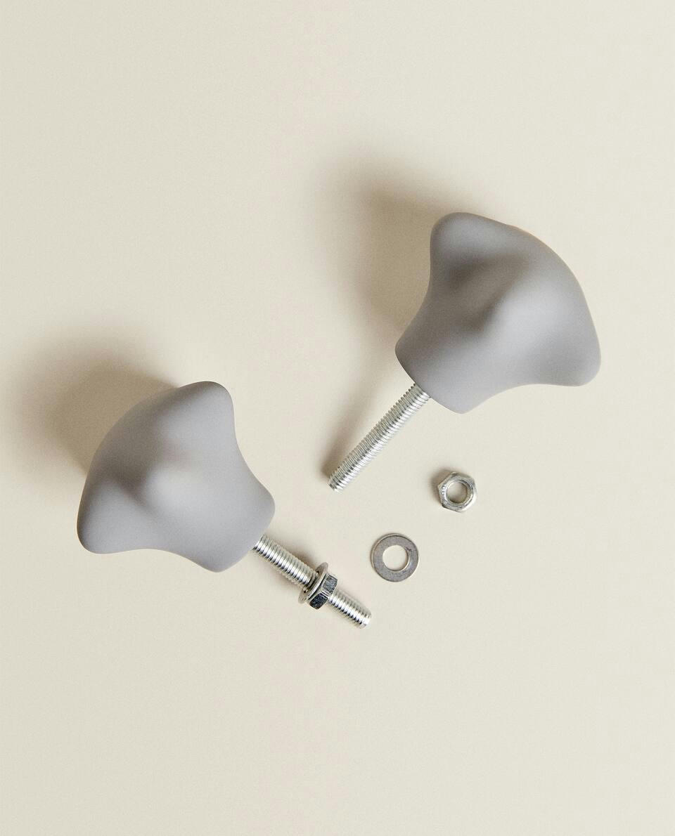 STAR DOOR KNOB (PACK OF 2)