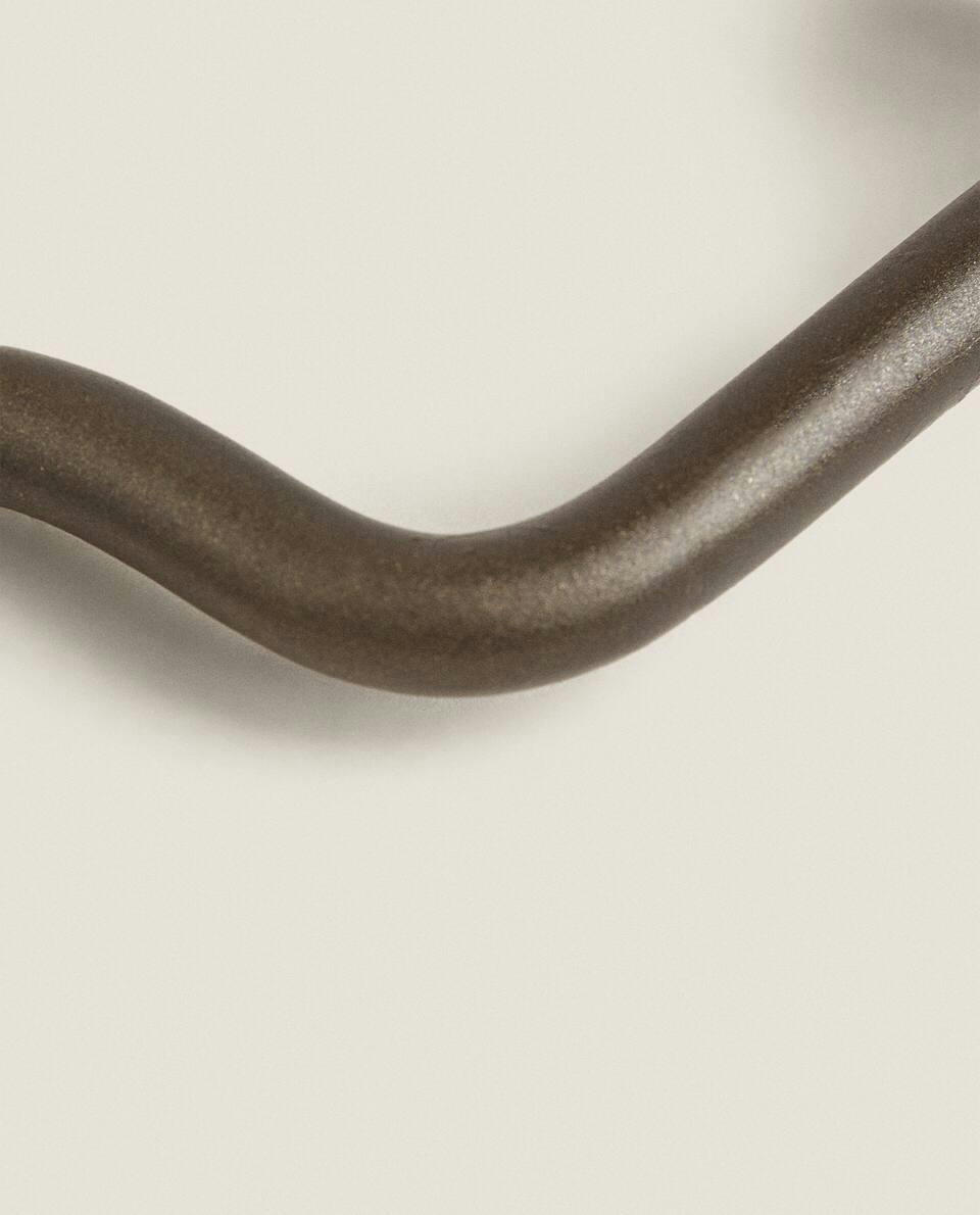 METALLIC CURTAIN RAIL HOOK