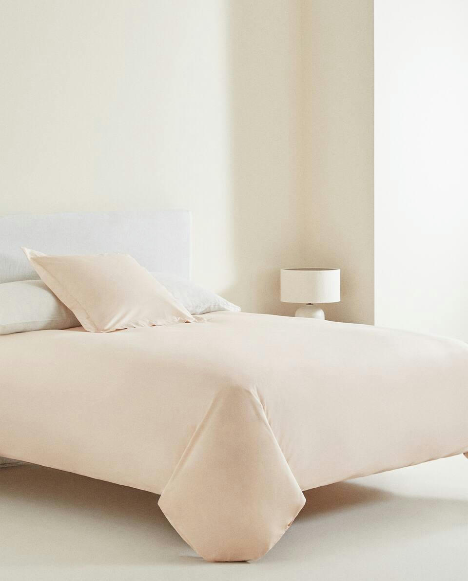 (180 THREAD COUNT) COTTON PERCALE DUVET COVER