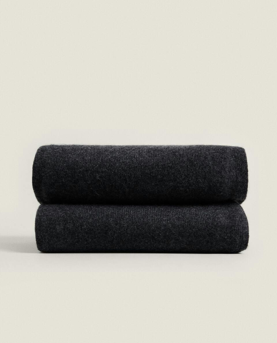CASHMERE KNIT BLANKET