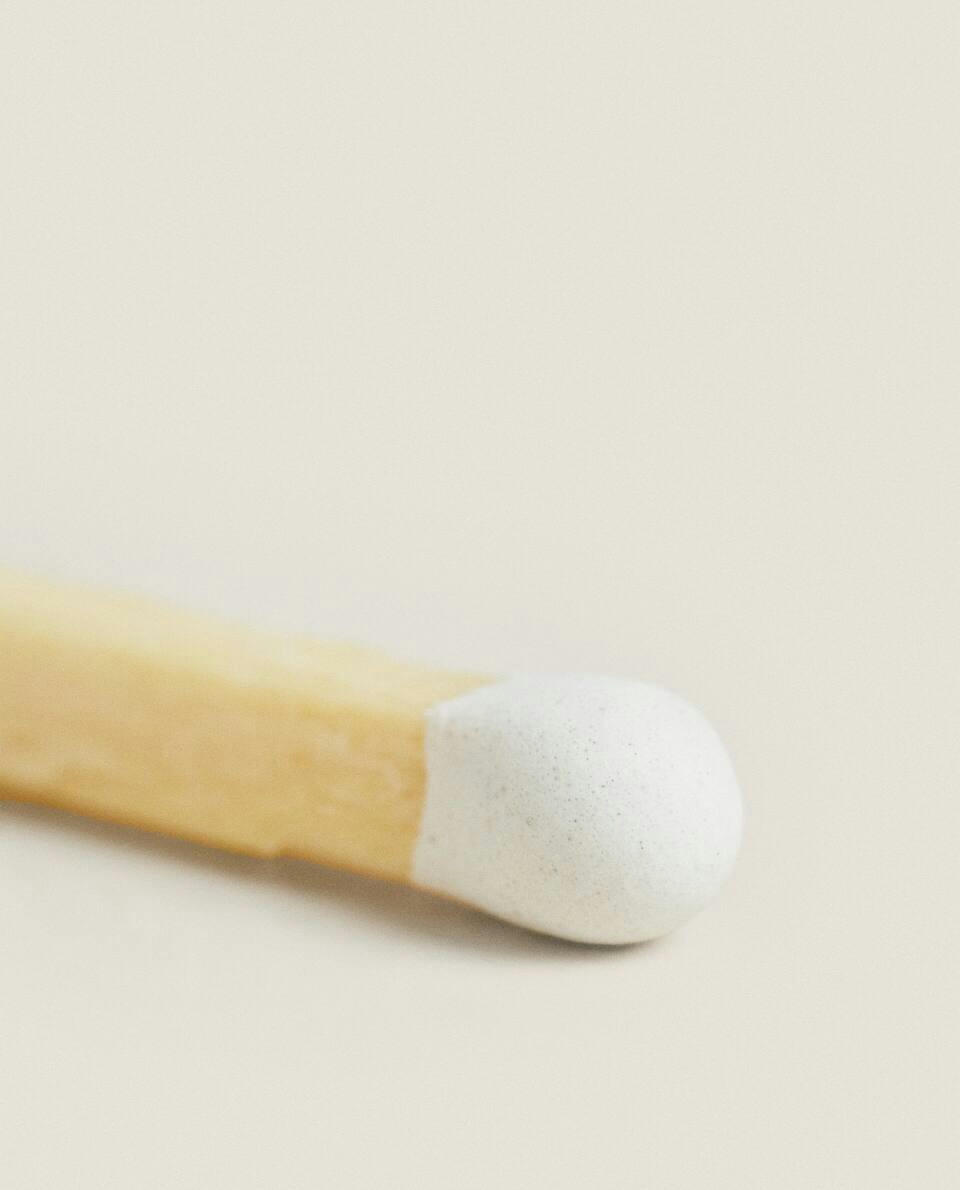 LARGE GLASS JAR WITH MATCHES