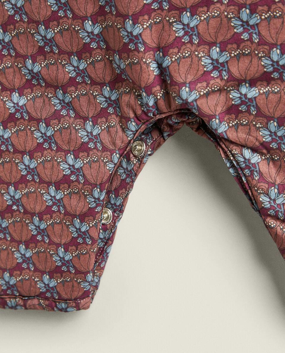 MADE WITH LIBERTY FABRIC CHILDREN'S BODYSUIT