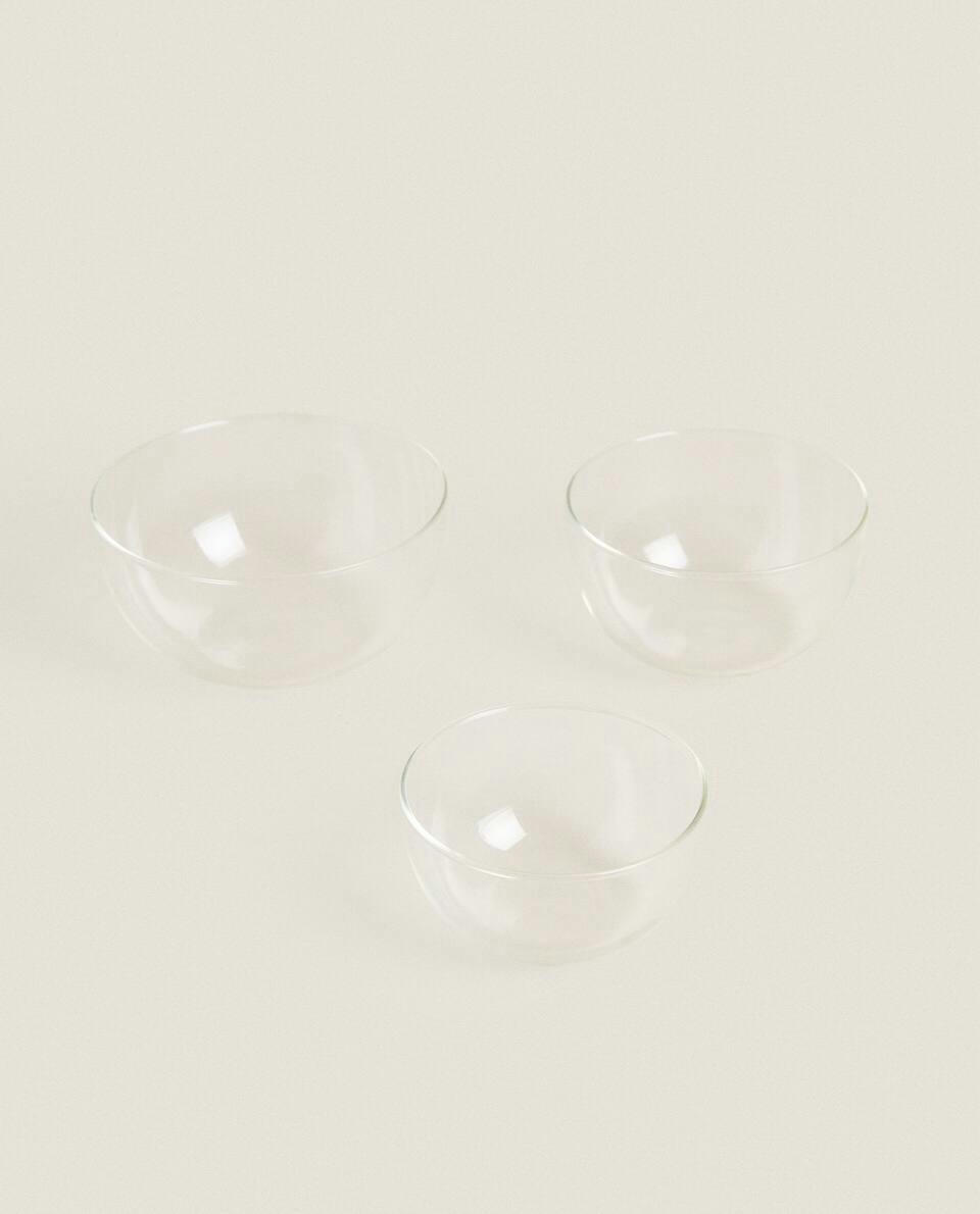 ROUND BOROSILICATE GLASS BOWL