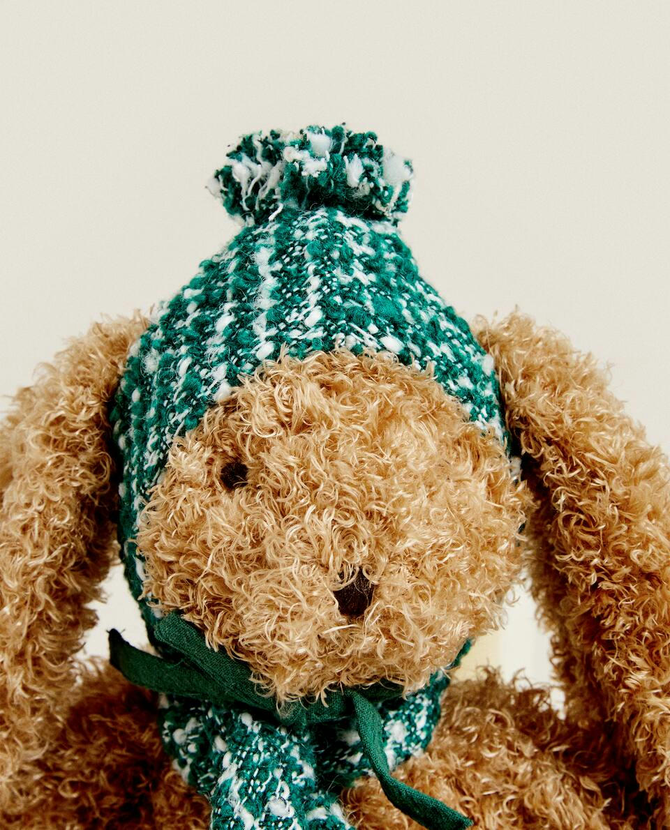 CHILDREN’S MEDIUM CHRISTMAS BUNNY SOFT TOY