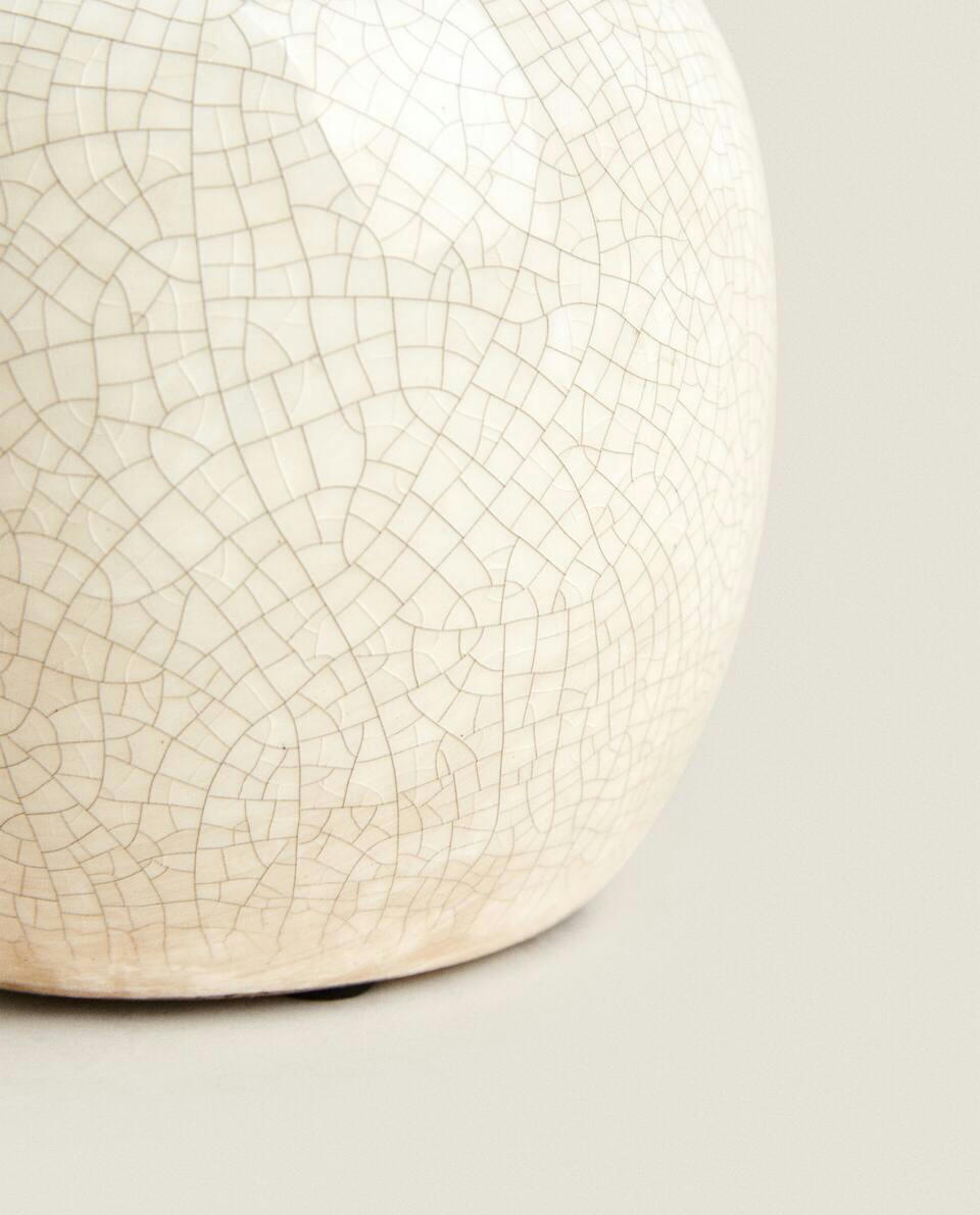 CRACKLED VASE