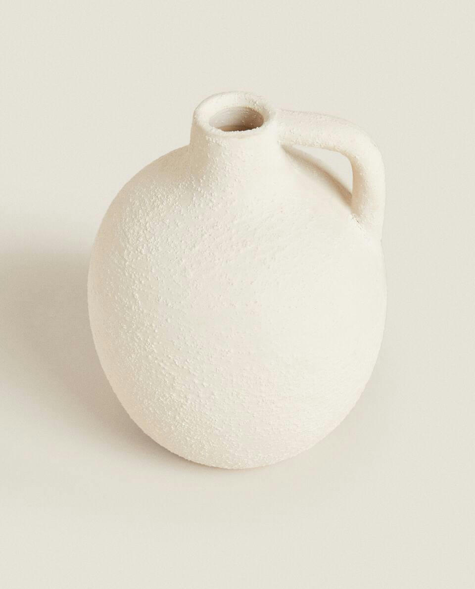 ROUGH EARTHENWARE VASE