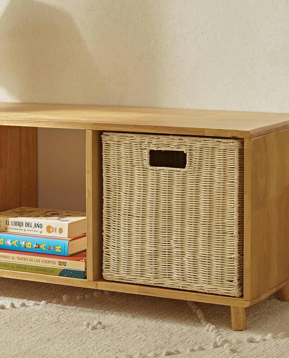 WOOD STORAGE SIDEBOARD