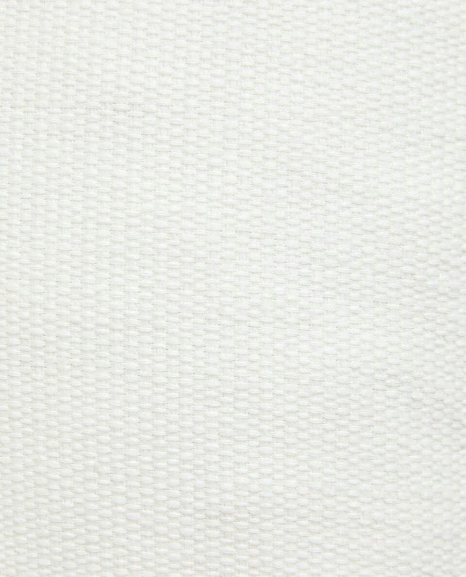 LINEN RUFFLE CUSHION COVER