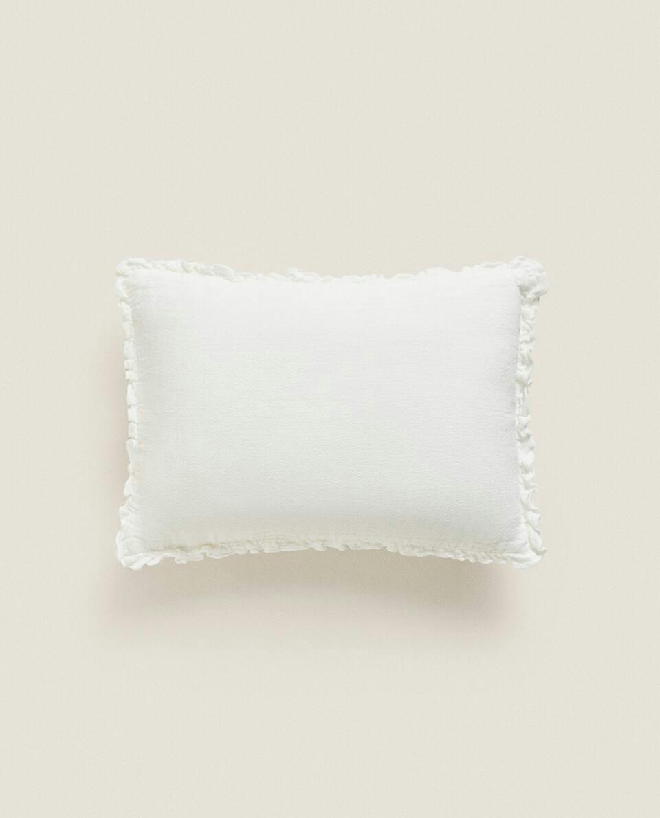 WASHED LINEN CUSHION COVER