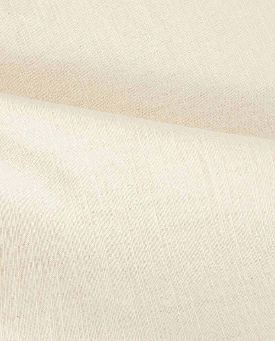HEMSTITCHED COTTON TABLECLOTH