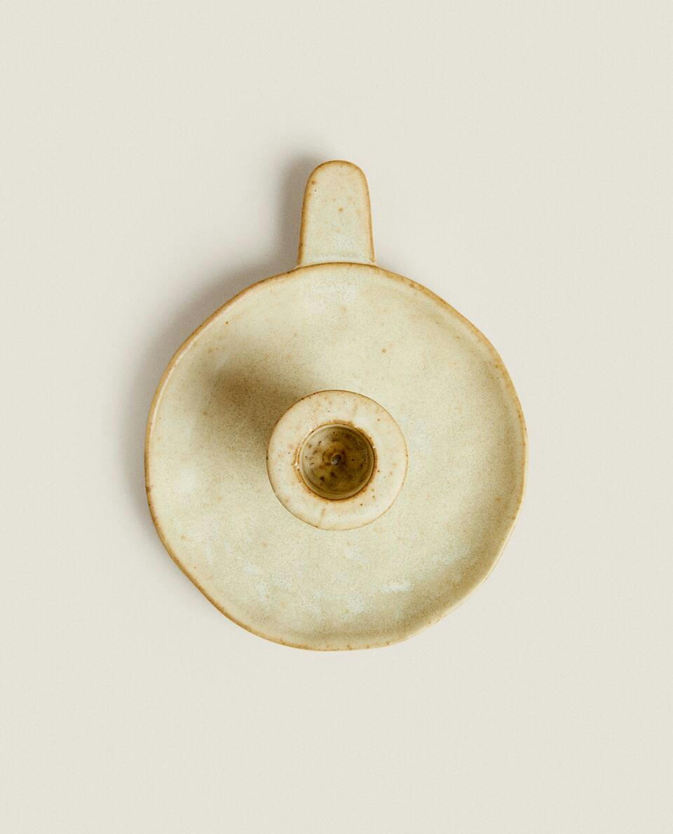 CERAMIC CANDLEHOLDER