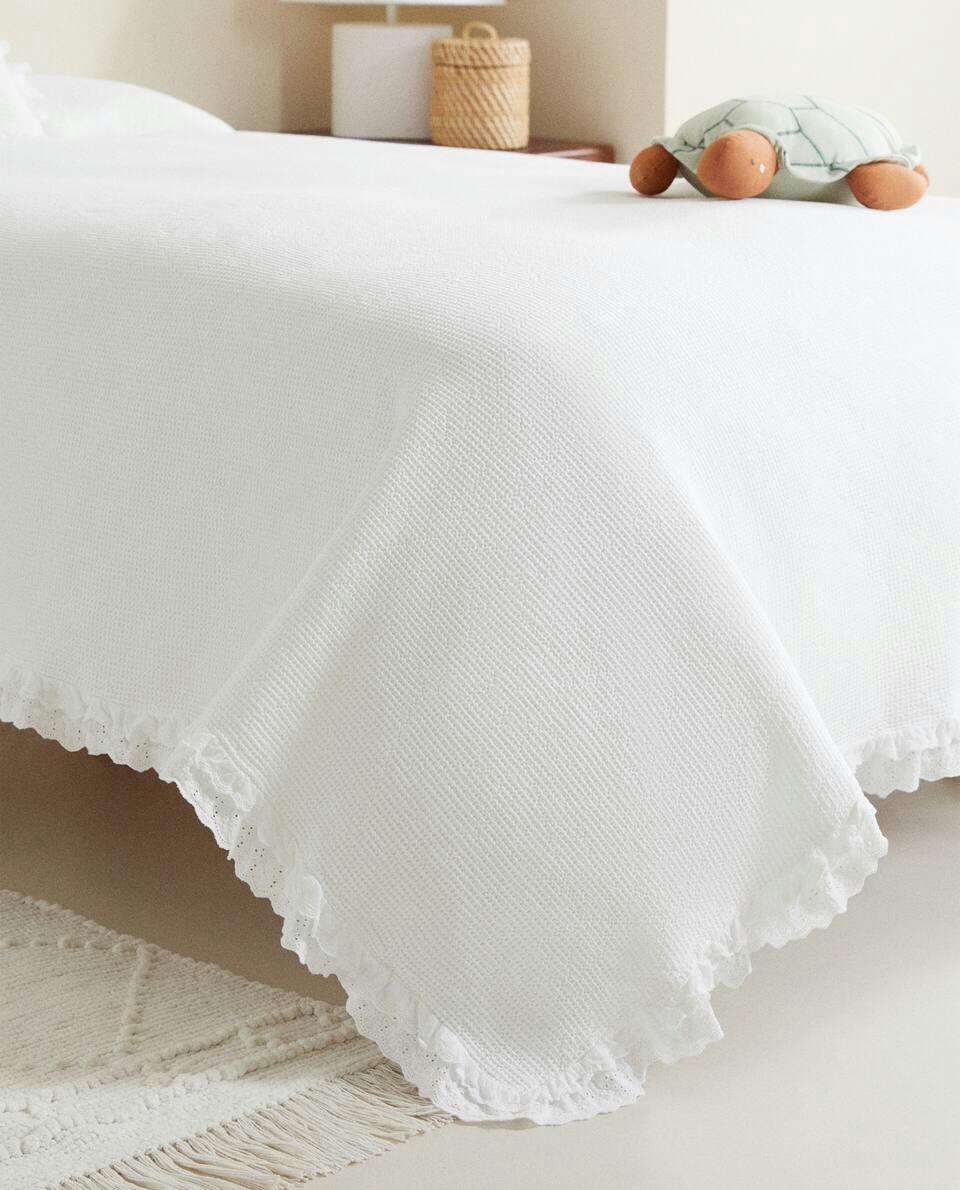 JACQUARD COTTON BEDSPREAD