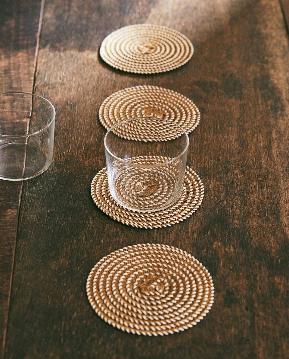 PAPER COASTERS (PACK OF 4)
