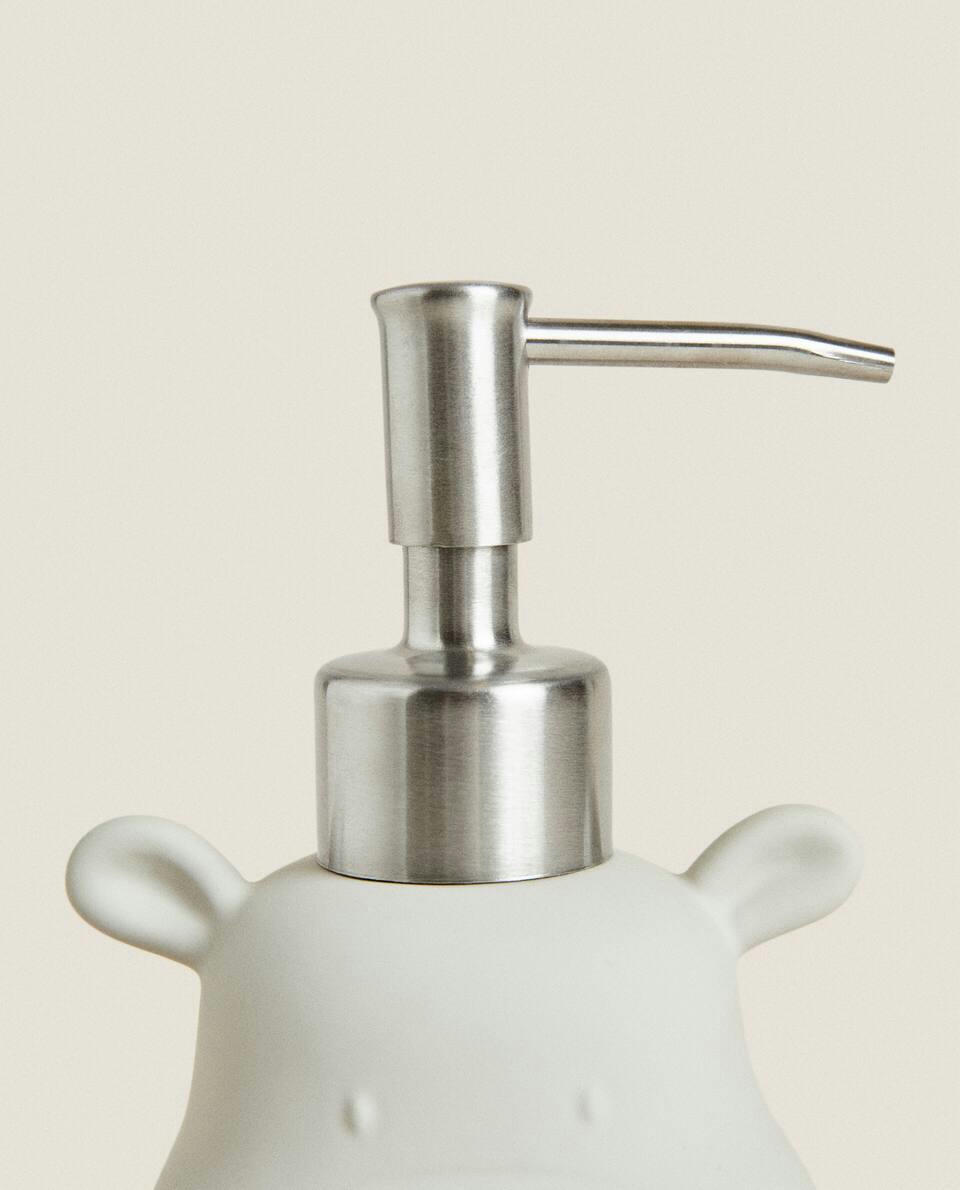 CERAMIC HIPPOPOTAMUS DISPENSER
