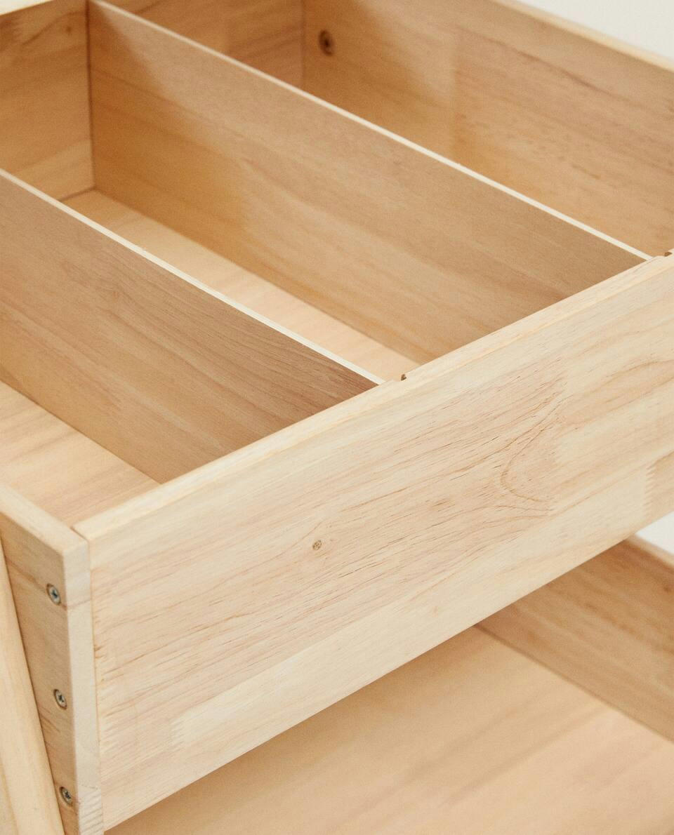CHILDREN'S SHELVES WITH DRAWERS
