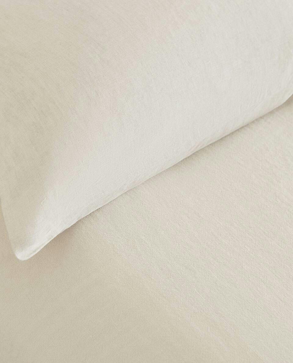 WASHED LINEN BEDSPREAD (400 GxM2)