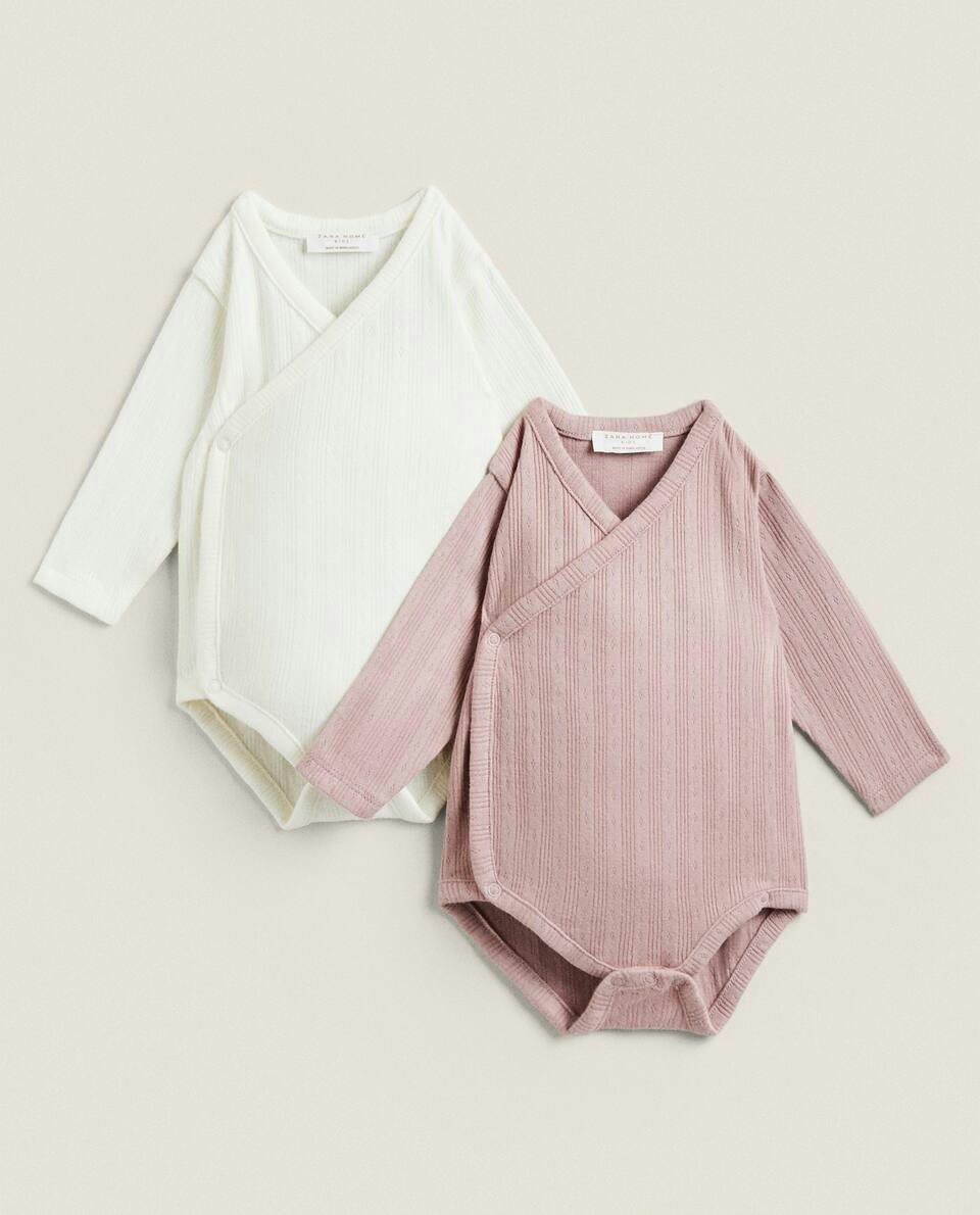 OPENWORK BODYSUITS (PACK OF 2)