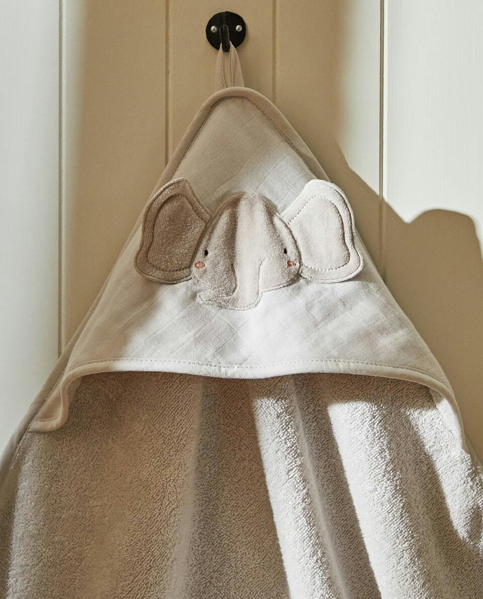 ELEPHANT COTTON TERRY CAPE