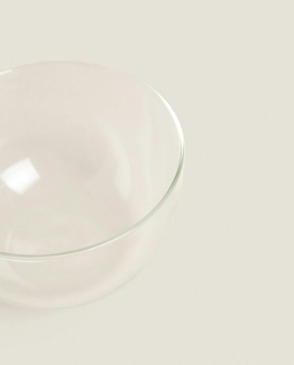 ROUND BOROSILICATE GLASS BOWL