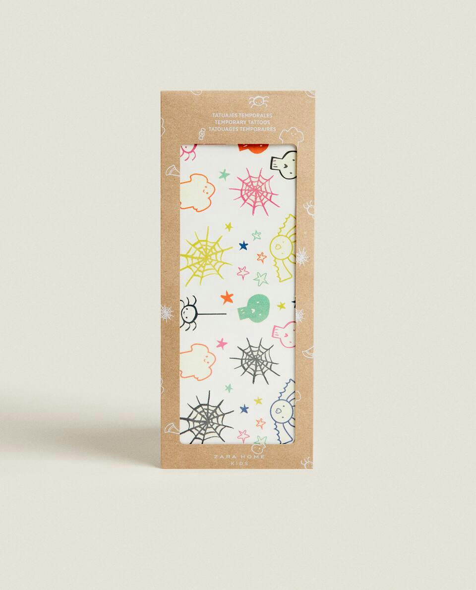 SET OF KIDS’ HALLOWEEN TEMPORARY TATTOOS