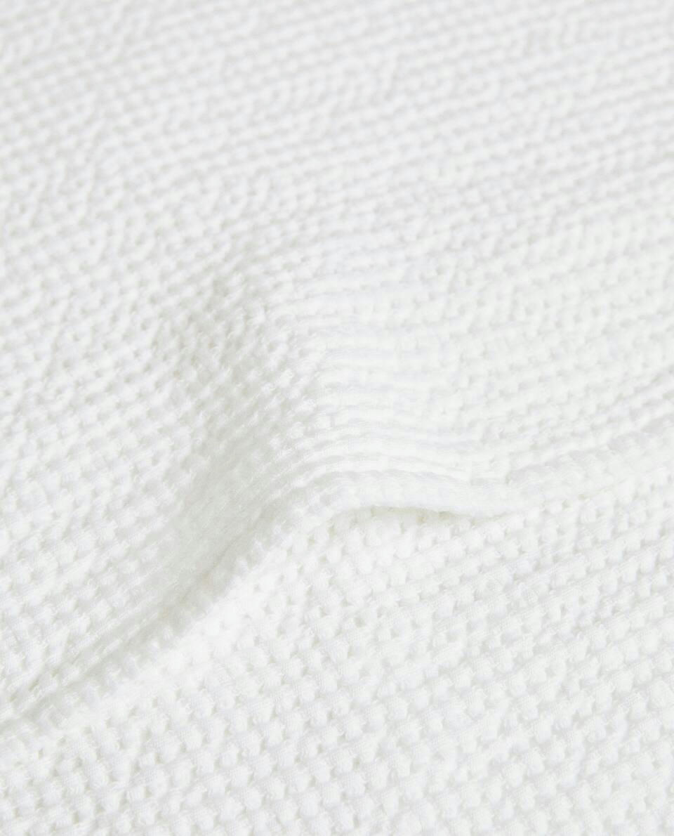 COTTON JACQUARD CUSHION COVER