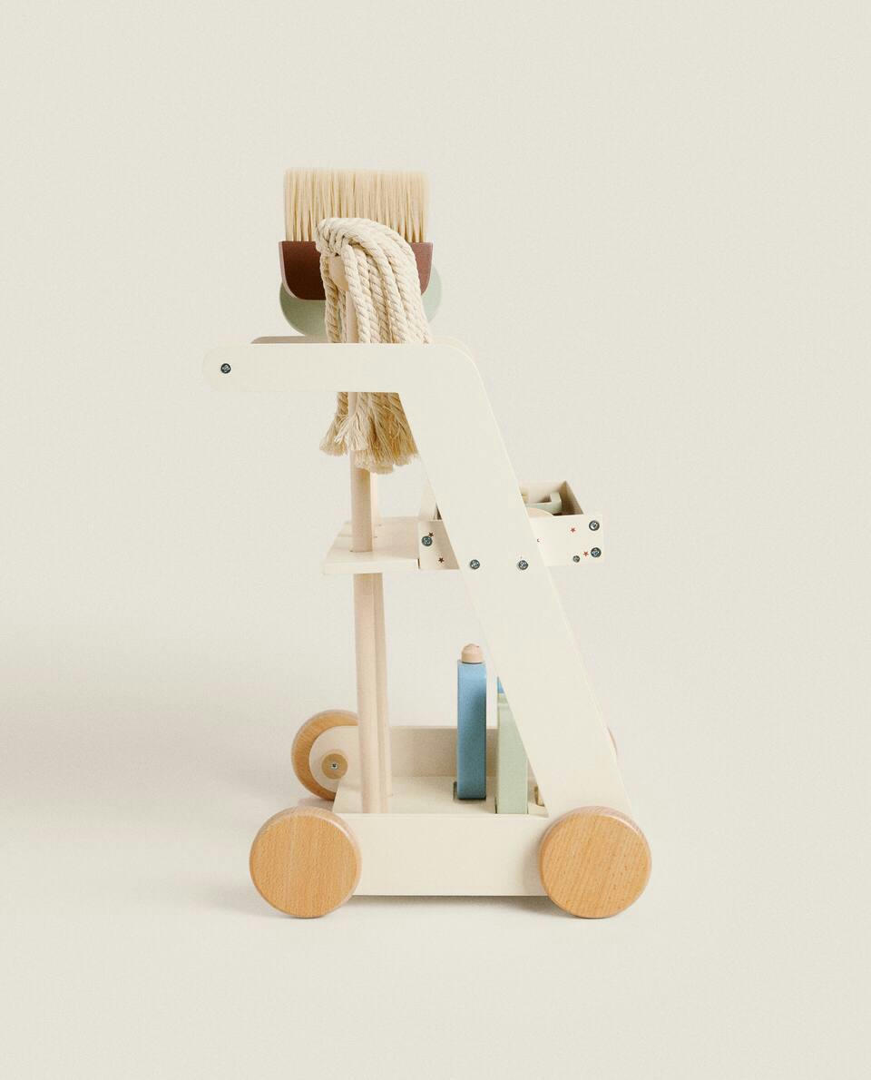 TOY CLEANING TROLLEY SET
