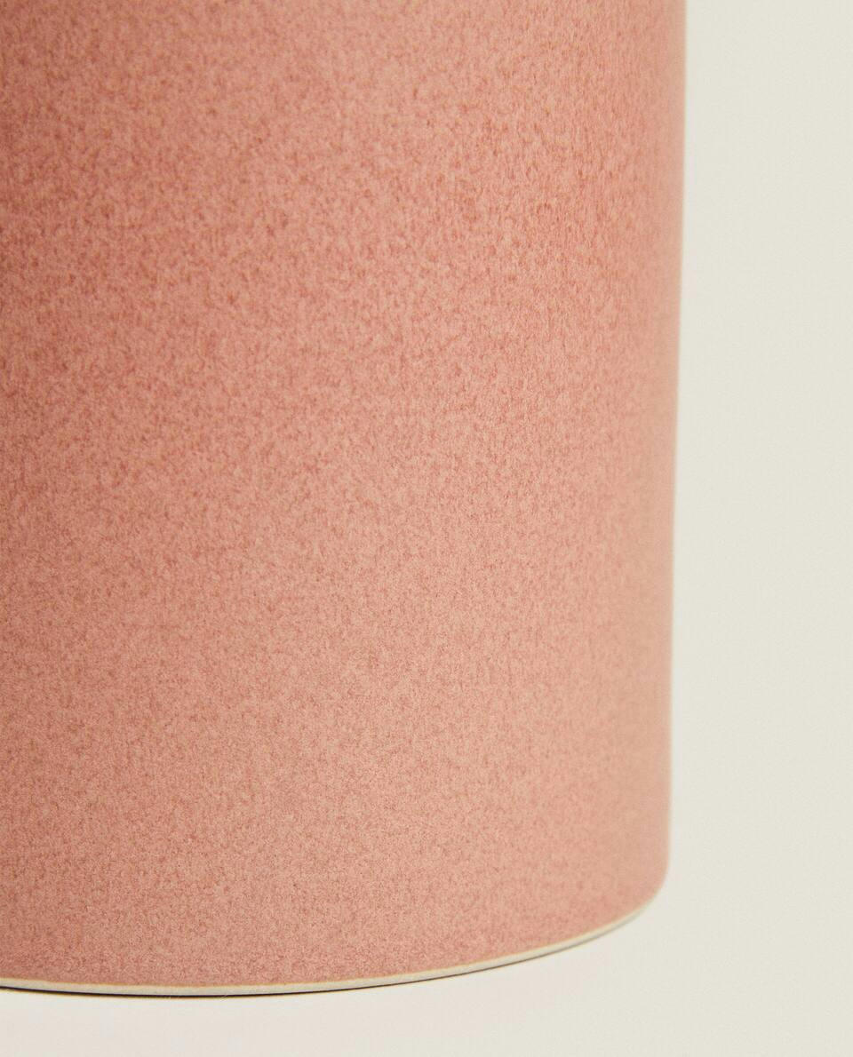 COLOURED STONEWARE MUG