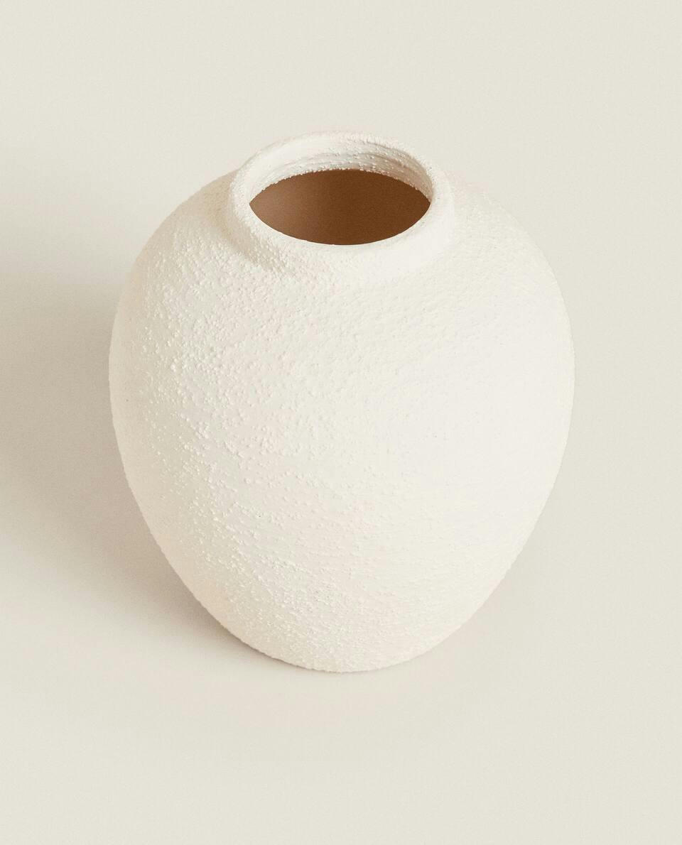 ROUGH EARTHENWARE VASE