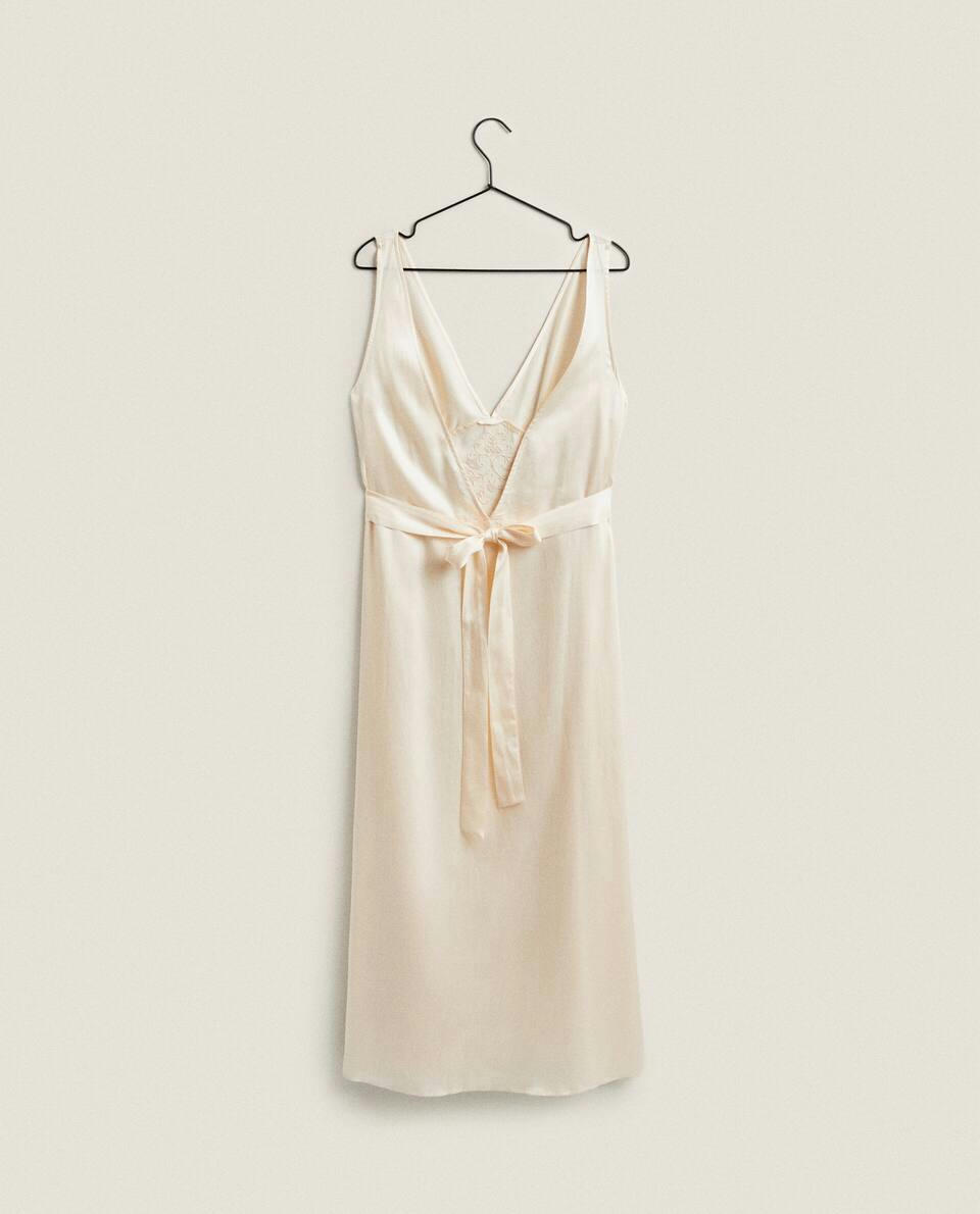 SATEEN NIGHTDRESS