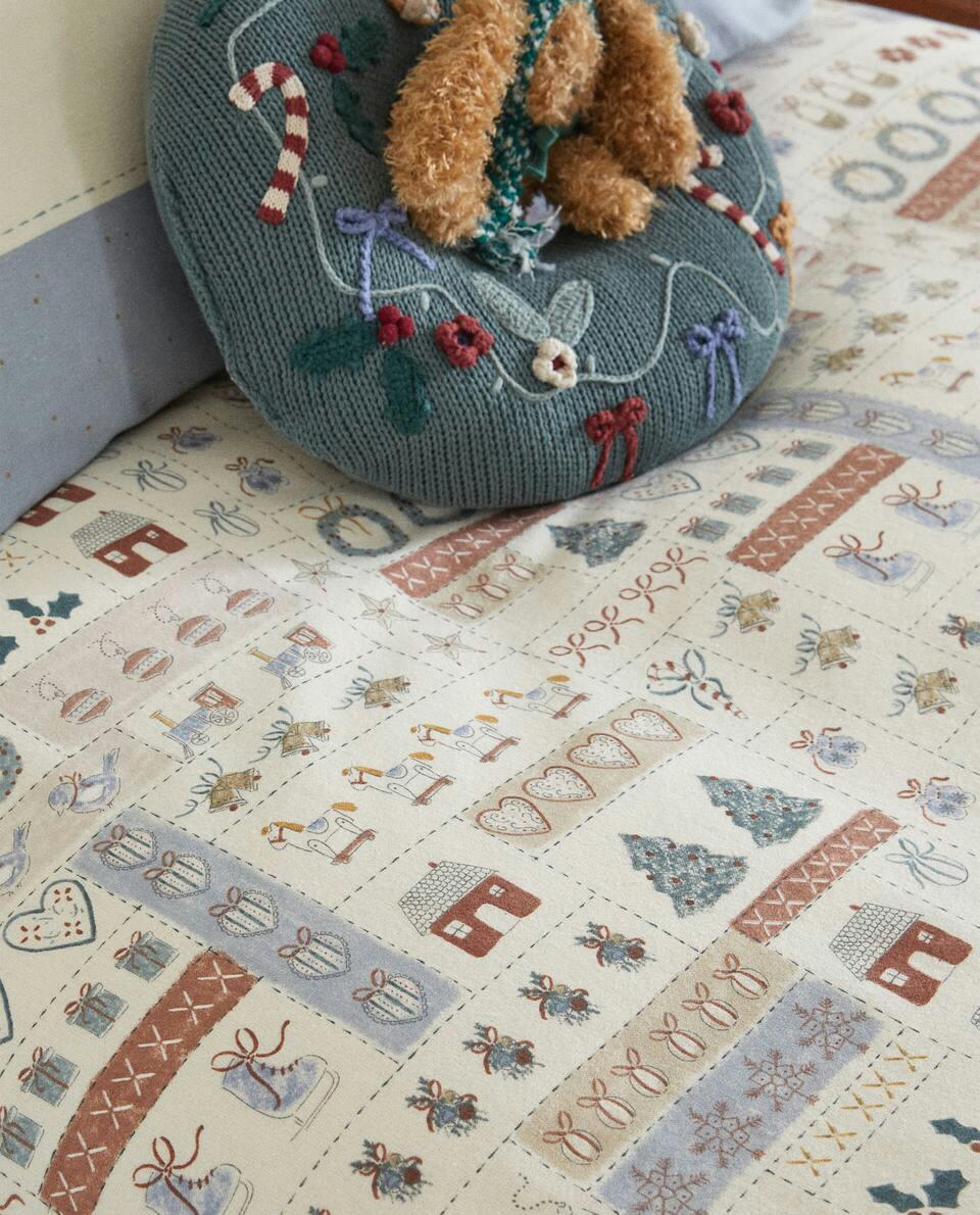 CHRISTMAS CHILDREN’S FLANNEL DUVET COVER