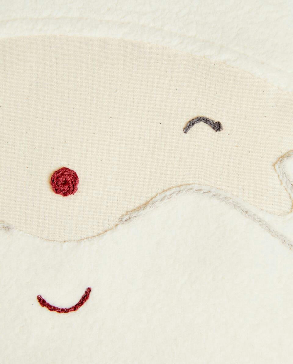 CHILDREN’S FATHER CHRISTMAS CUSHION