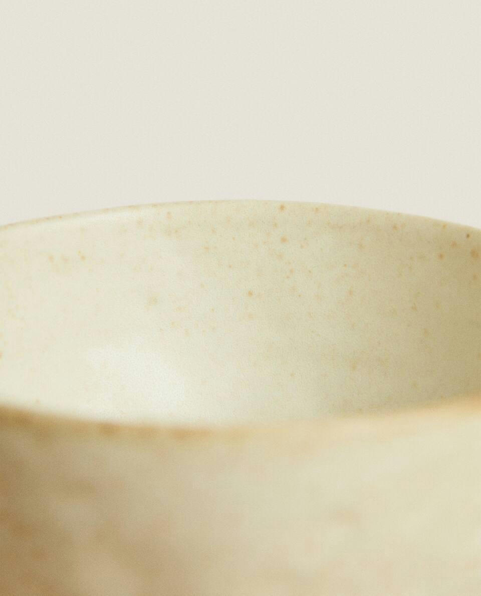 TEXTURED STONEWARE BOWL