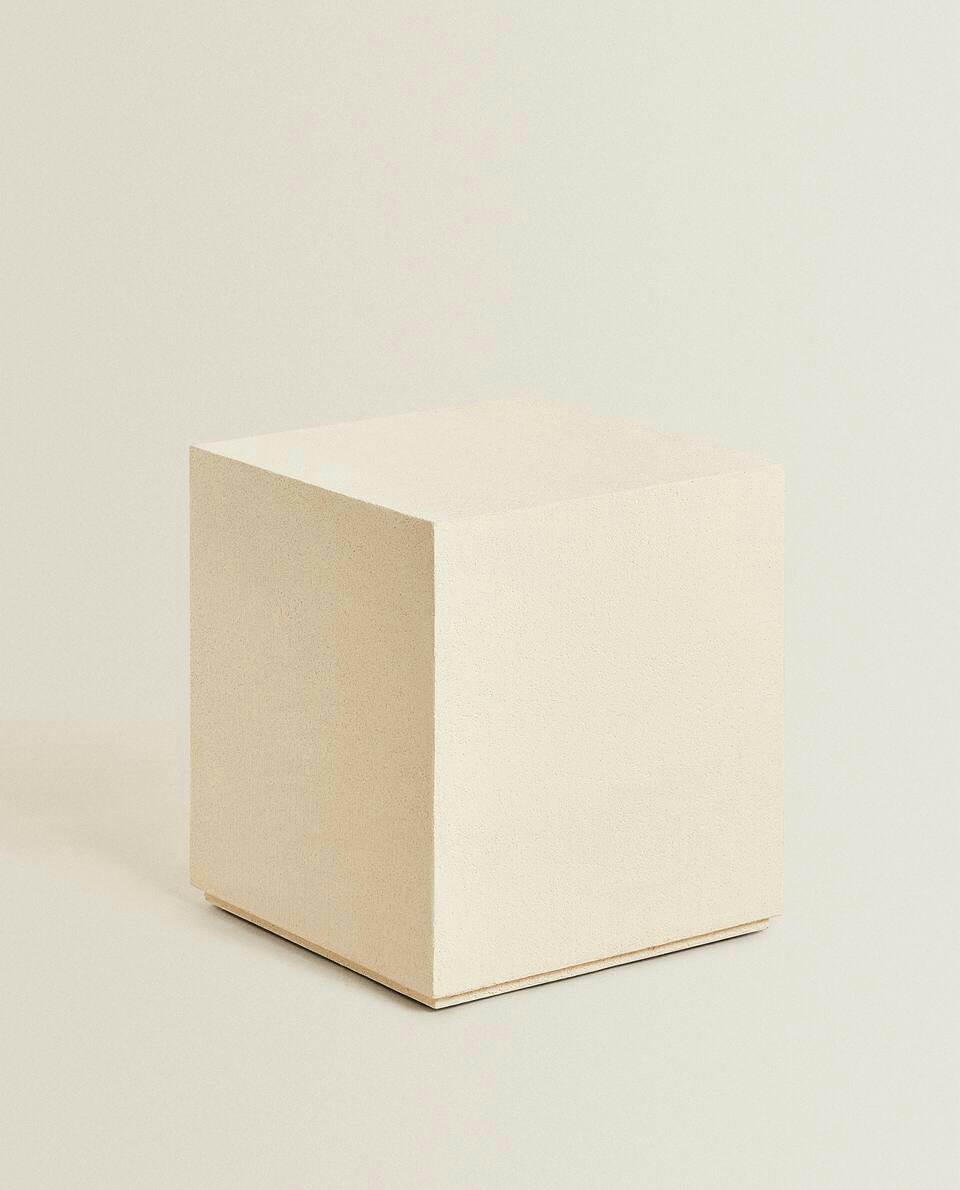 TABLE WITH CEMENT FINISH