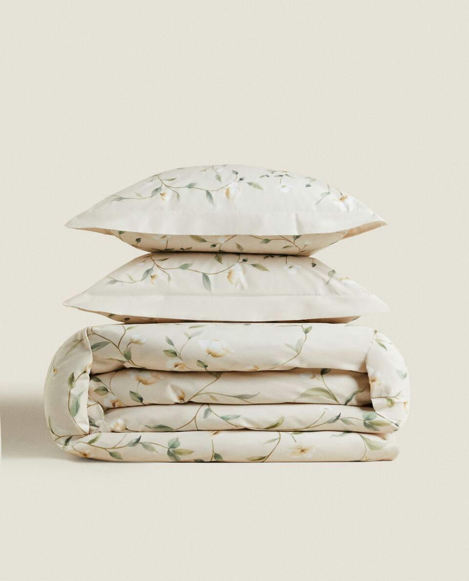 DUVET COVER WITH ROSES