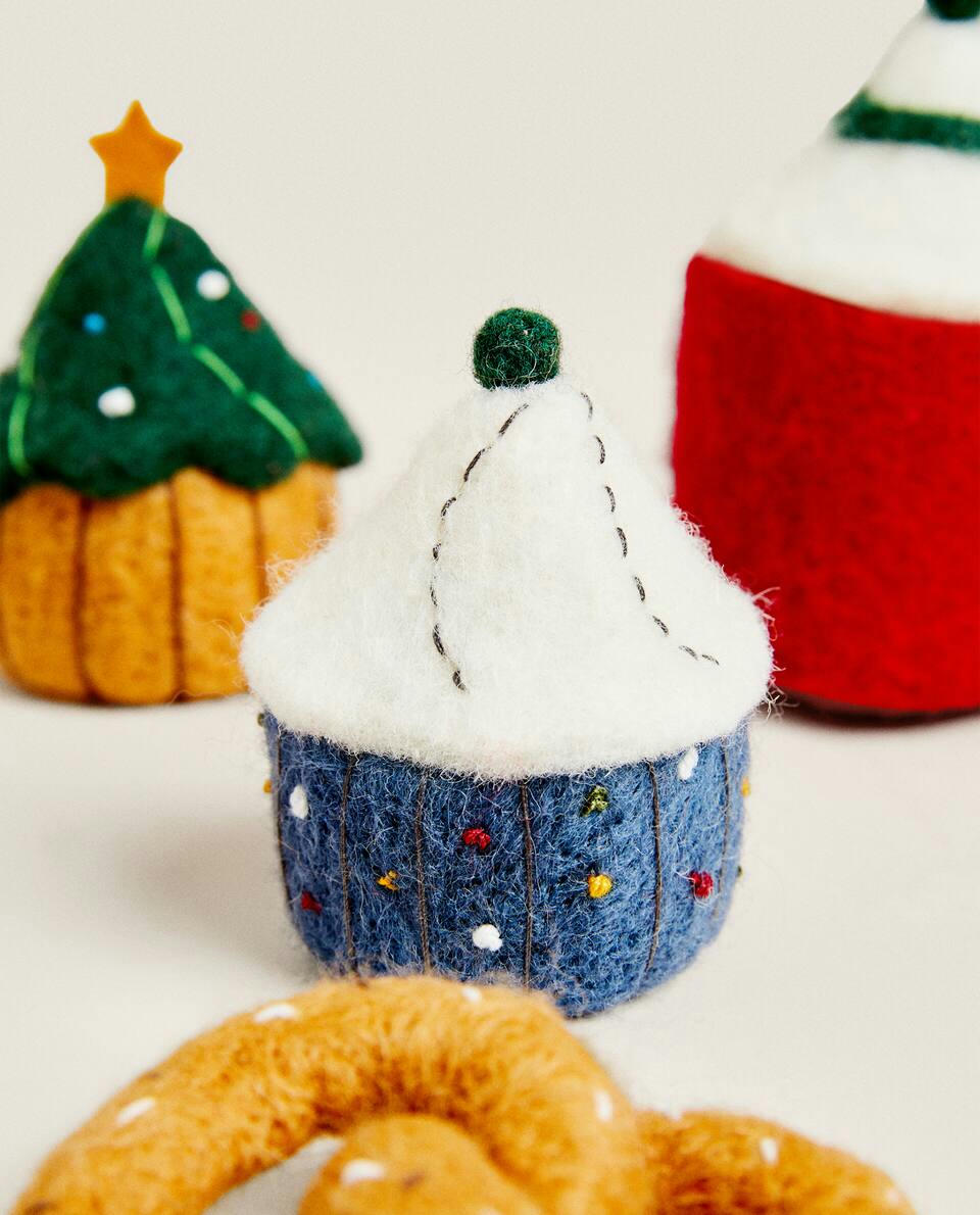 CHILDREN'S TOY FELT SWEETS SET