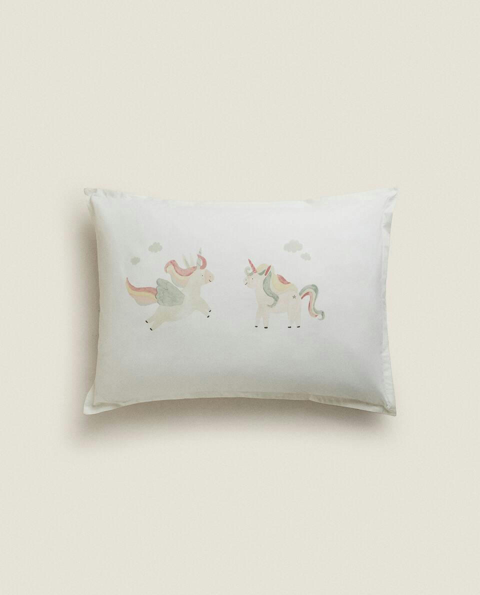 UNICORN PRINT PILLOWCASE