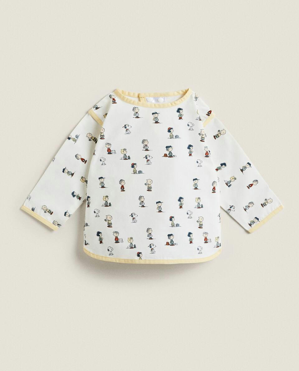 PEANUTS? BIB WITH SLEEVES