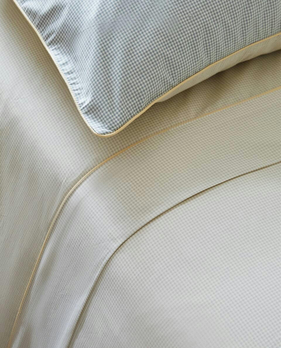 GINGHAM FLAT SHEET