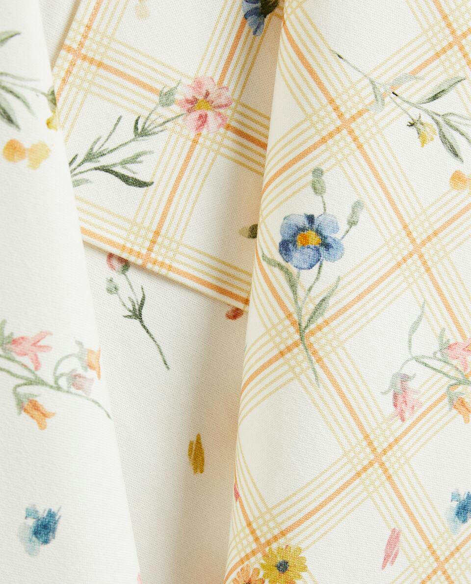 FLORAL PRINT COTTON TEA TOWEL (PACK OF 2)