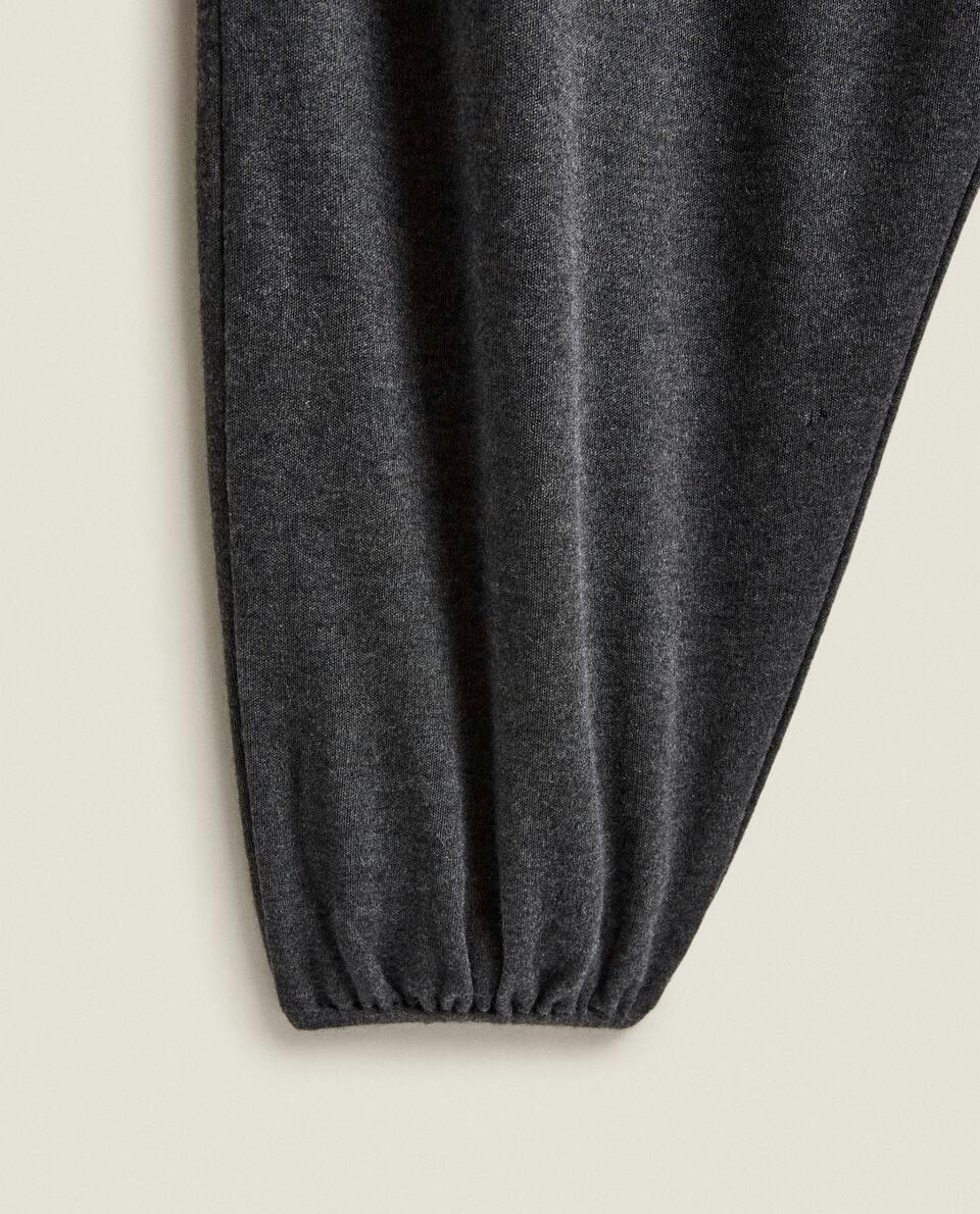 LYOCELL AND CASHMERE TROUSERS