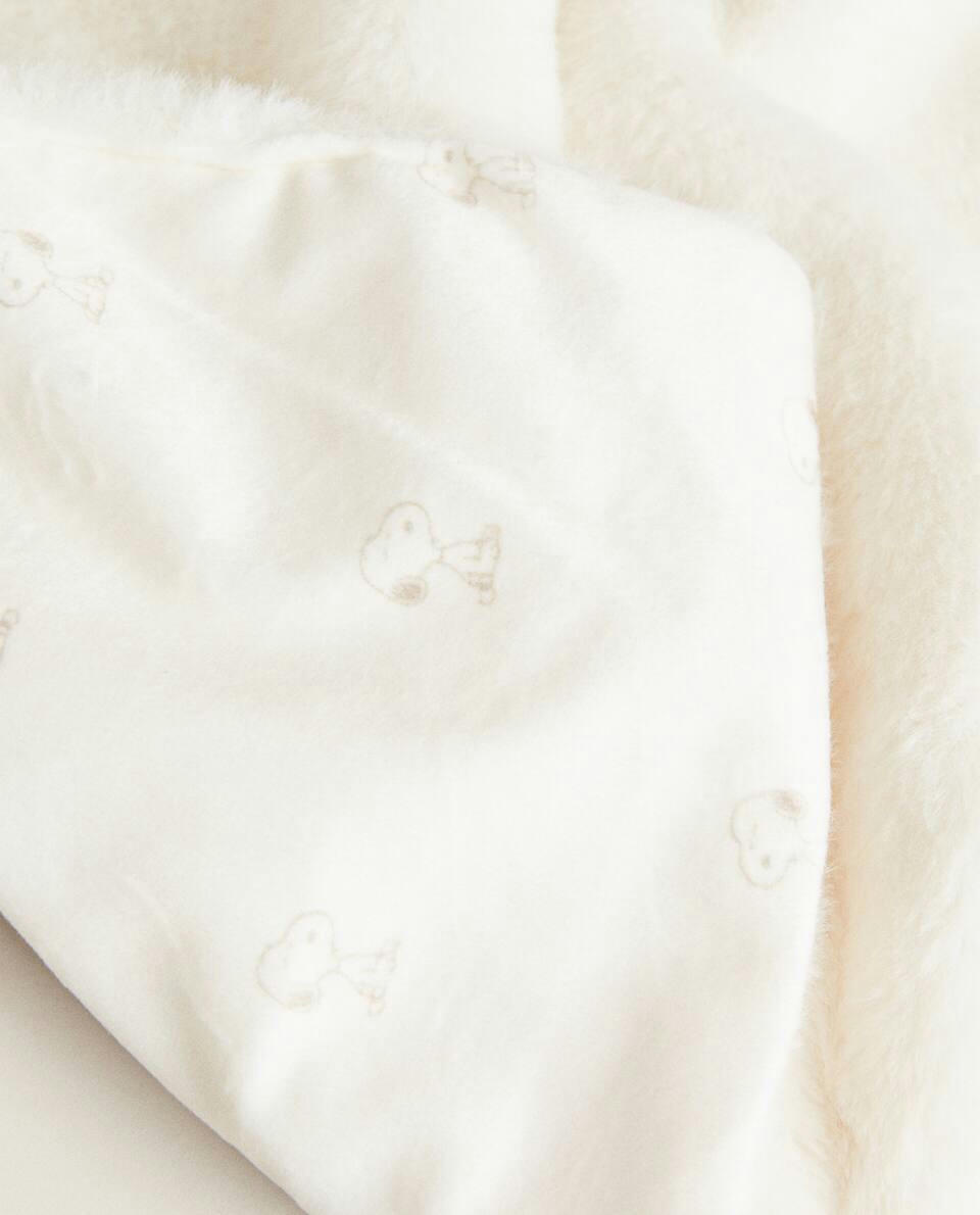 PEANUTS? FAUX FUR BLANKET