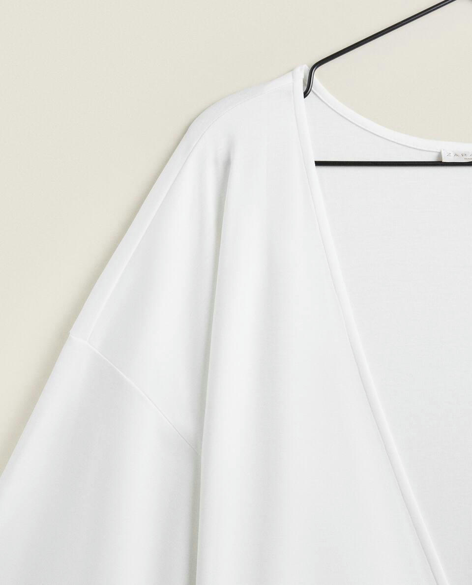 JERSEY FABRIC DRESSING GOWN