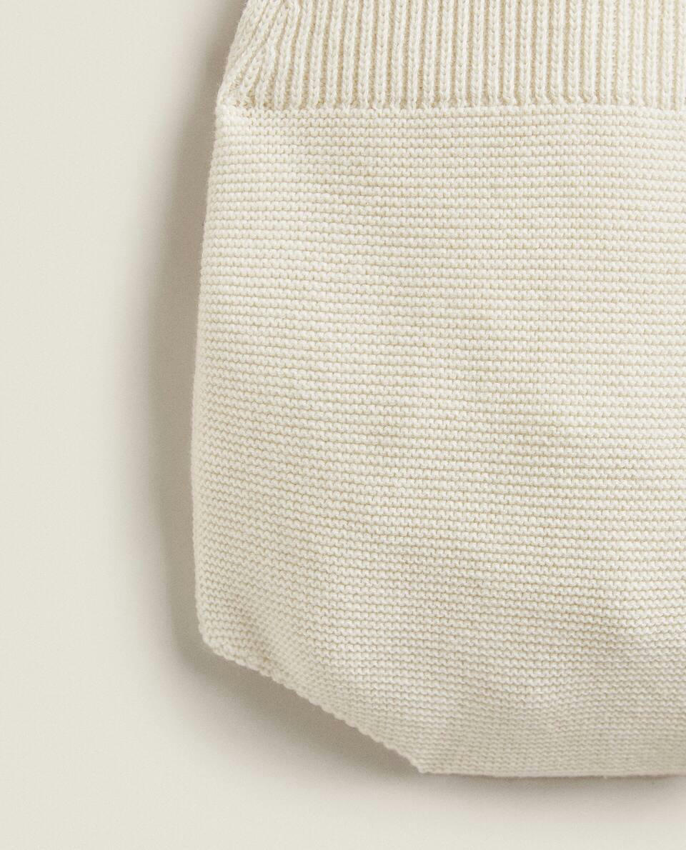 COTTON DUNGAREES WITH SILK