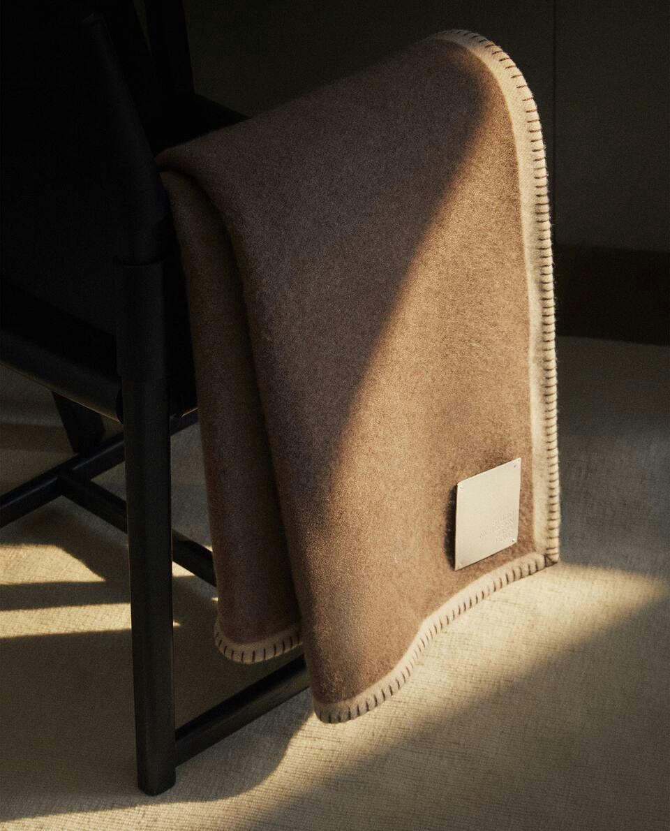 WOOL AND CASHMERE BLANKET X STUDIO NICHOLSON