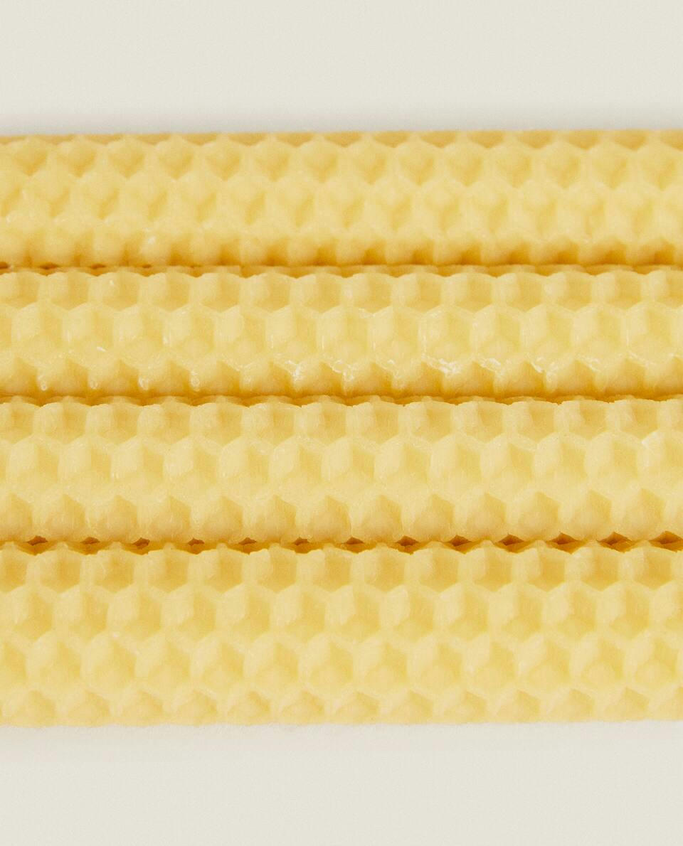 PACK OF BEESWAX CANDLES (PACK OF 4)