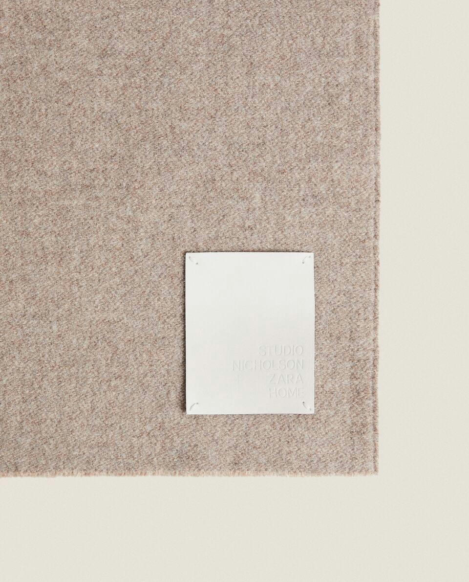 WOOL BLEND BLANKET X STUDIO NICHOLSON