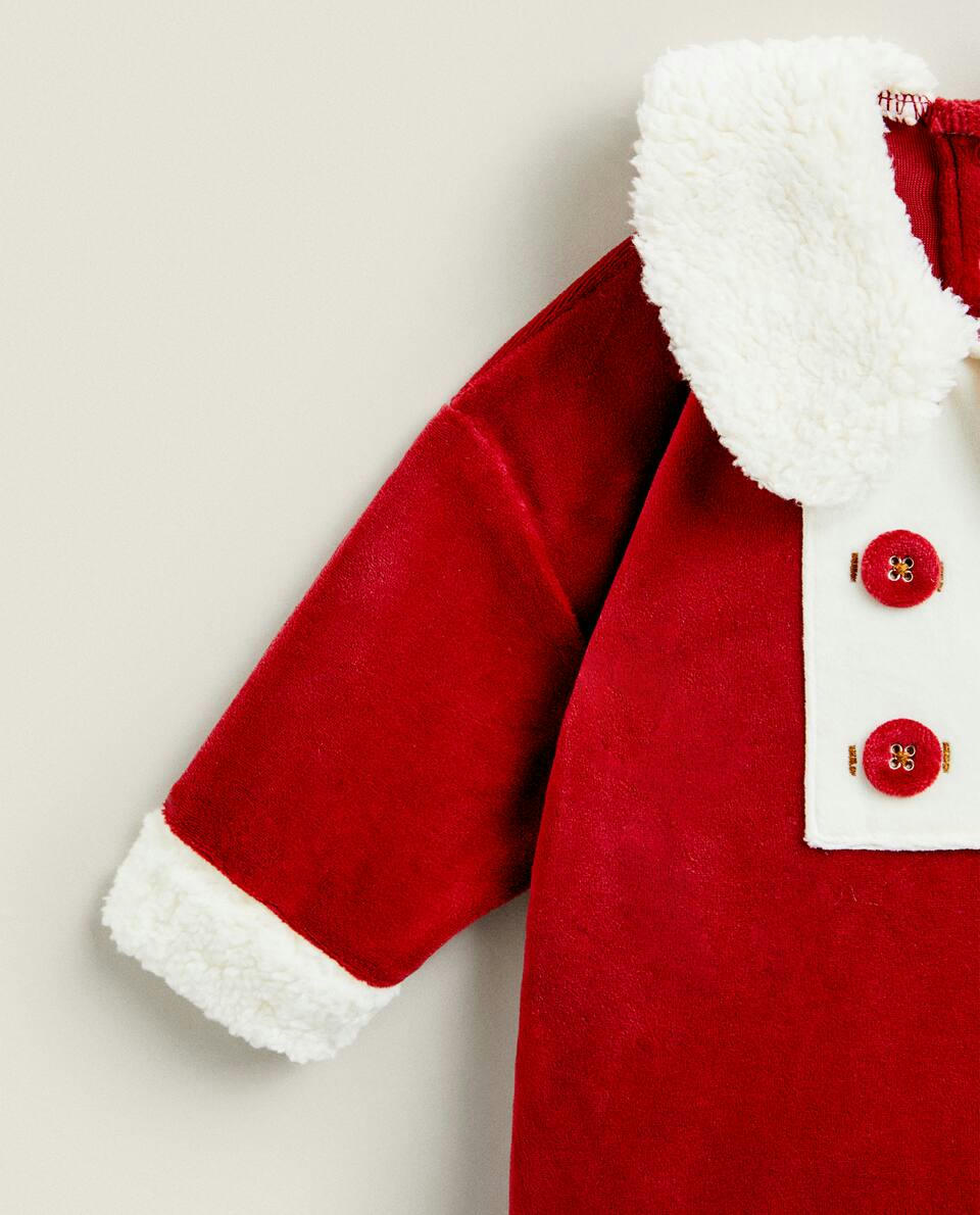 CHILDREN’S FATHER CHRISTMAS ROMPER